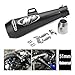 Motorcycle Exhaust Muffler Universal Black Motorcycle Exhaust Muffler Pipe DB Killer Slip On M4 Exhaust GSXR 750 38-51mm