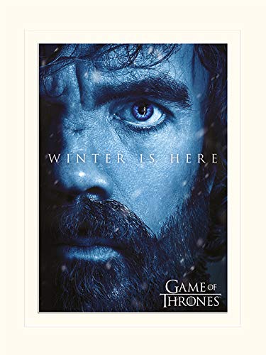Pyramid International – Póster de Juego de Tronos (Invierno es Here Tyrion) – de el Hobbit Memorabilia 30 x 40 cm, Papel, Multicolor, 30 x 40 x 1,3 cm