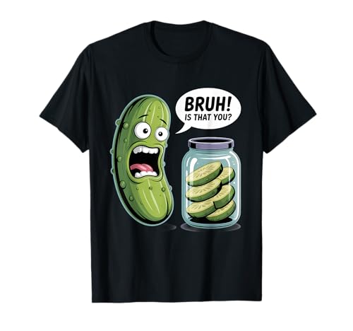 Pickle Dill Cucumber Pickling Funny Pickled Lover T-Shirt