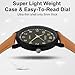 OFFCUP Reloj Hombre, Reloj de Cuero Imagen de OFFCUP Reloj Hombre, Reloj de Cuero