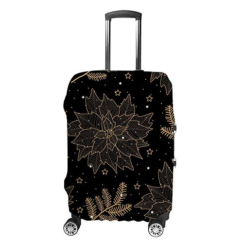 Housse de protection pour bagages de voyage anti-choc motif Noël pour sécuriser les bagages