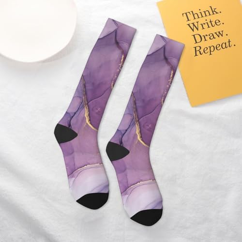 Image of Knee High Socks for Women Girls Fashion Women's Festival Stockings for Casual Running Work Travel