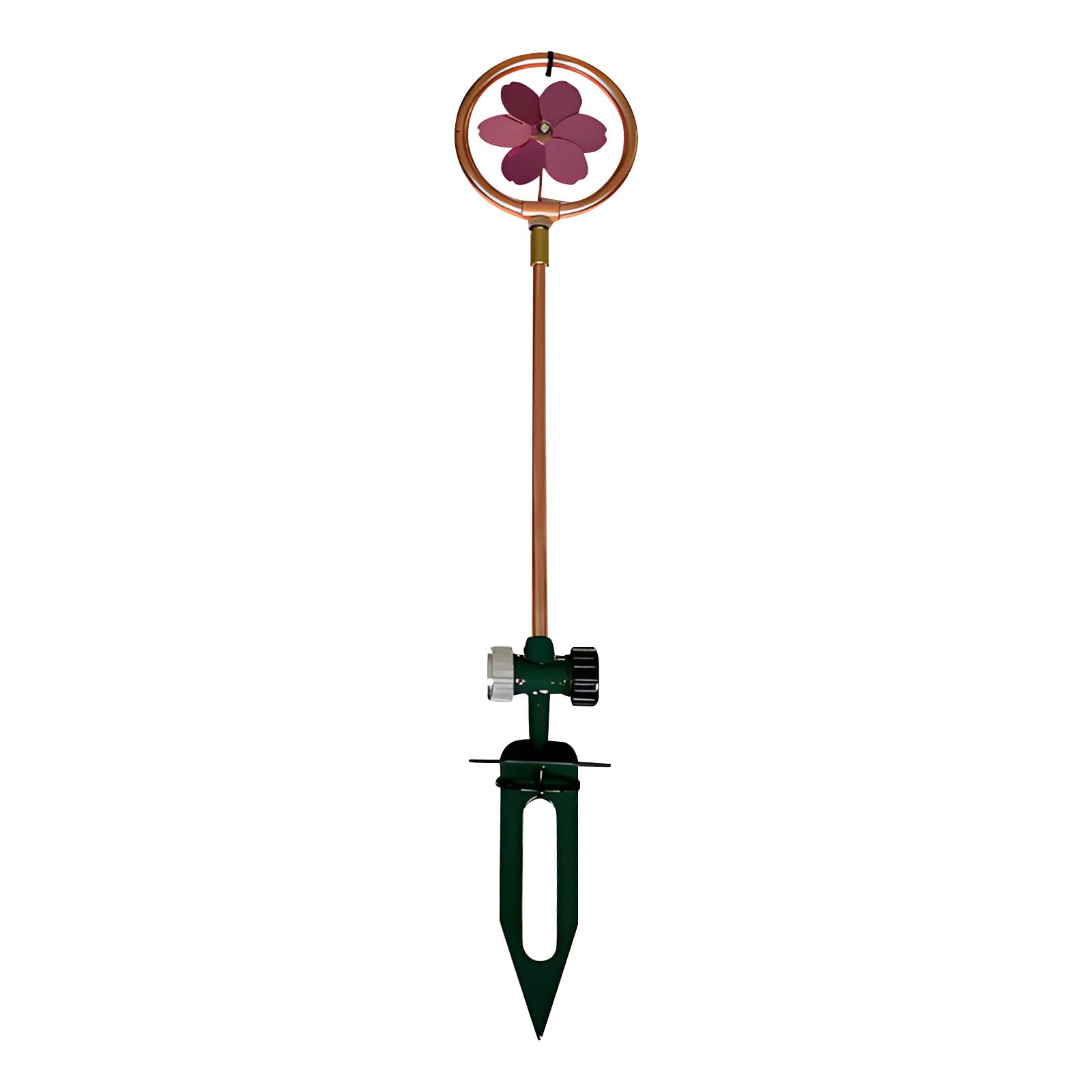 Ekoama Funny Automatic Rotating Sprinkler Dancing Flower Head for Efficient Garden Irrigation and Lawns Watering