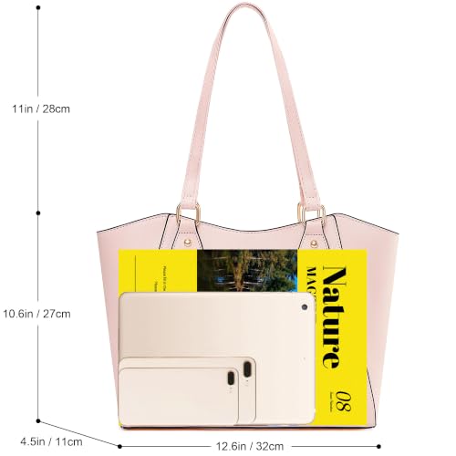 Image of CHICAROUSAL Tote Handbags Purses for Women PU Leather Womens Shoulder Bag | Large Tote Bag for Women, Shoulder Purse, Vegan Leather Purses for Women, Women's Handbags
