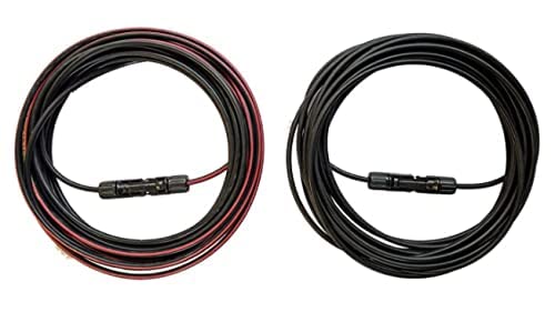 Solar DC Cable 4sqmm (Red & Black) with 2 MC4 Connector Pair (2 Meter) (B09GWD7C63) Amazon Price History, Amazon Price Tracker