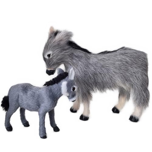 Esel - vier Modelle - 11cm und 18cm - Erzählfigur - Krippenfigur