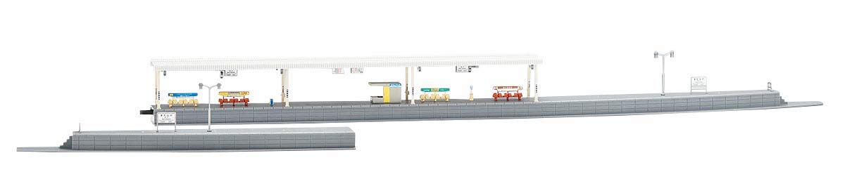 Tomix Island Platform Set Modern Large N-Scale