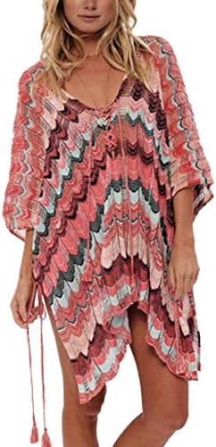 HARHAYWomen's Summer Swimsuit Bikini 2023 Beach Swimwear Crochet Cover up