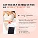 SHAPERMINT Bras for Women - Lingerie Bra, Bralettes for Women with Support, No Underwire Plus Size Bras for Women White