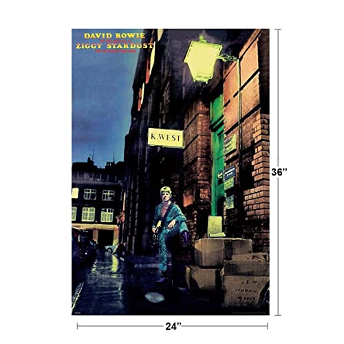 Pyramid America David Bowie Ziggy Stardust Music Cool Wall Decor Art Print Poster 60x90