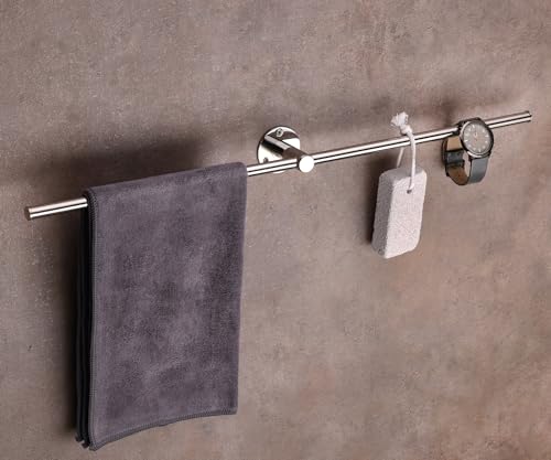 Image of Stainless Steel Cloth Drying Stand, 3-Tier Foldable Laundry Rack, Heavy Duty for Indoor, Outdoor, Balcony (Green) (Towel) (Steel Sliver)