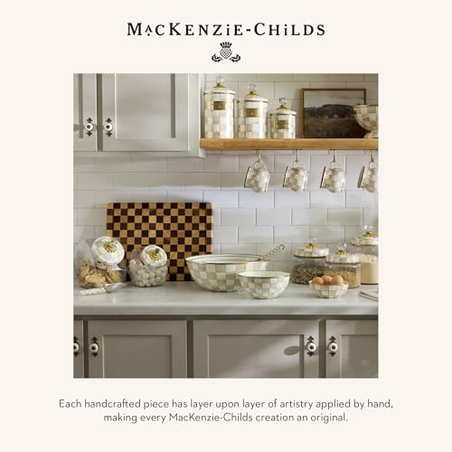 Tabla de cortar de madera MacKenzie-Childs rectangular miniatura 6