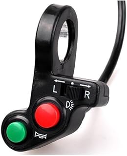 Motorcycle Handlebar Switch Universal Motorcycle Switch Handlebar Flameout Double Flash Light Control For Apri&lia Scarabeo 500 Shiver 750gt Sm750 Srv 850