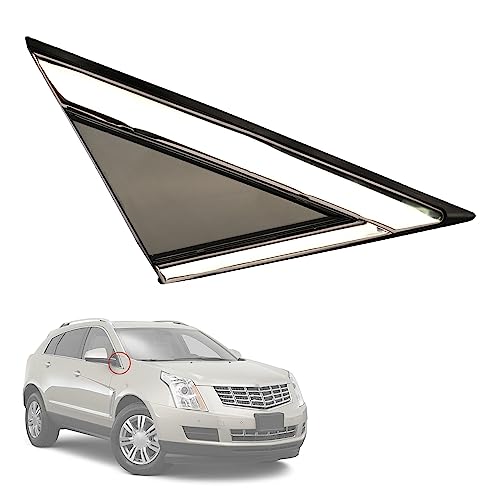 Magimaker Front Right Passenger Side Door Mirror Flag Cover Molding 22774040 Compatible with Cadillac SRX 2010-2016 Mirror Triangle Trim Panel