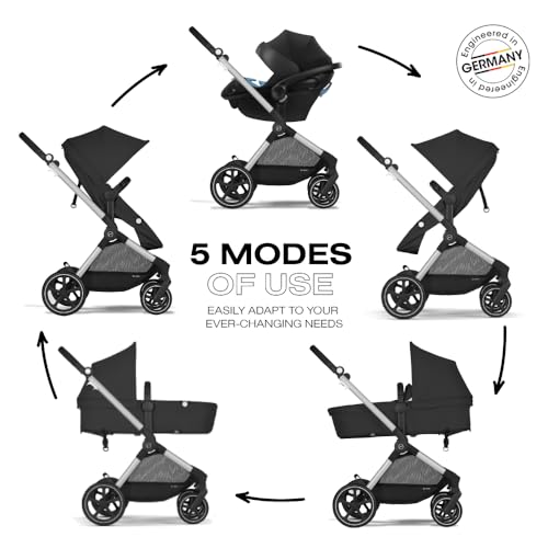 Cybex Eos 5-In-1 Travel System Stroller + Lightweight Aton G Infant Car Seat thumb #2