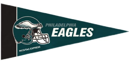 Philadelphia Eagles Mini Pennants pack de 8 petits drapeaux de decoration