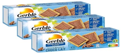 Biscuit Lait Sans Sucres Ajoutés Gerble La Boite De 126 G - vue 8