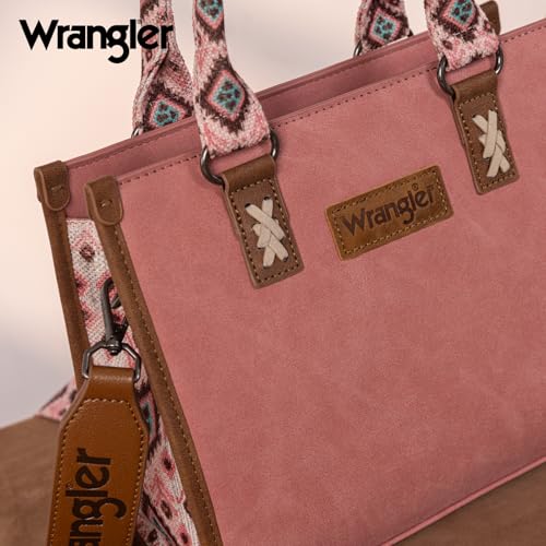 Image of Montana West Wrangler Tote Bag for Women Aztec Western Retro Purse Top Handle Handbags