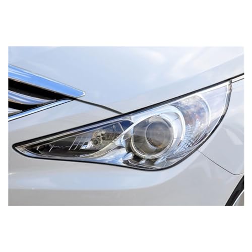 Phare jauni Sonata 2011-2014 couvercle de phare voiture gauche transparent