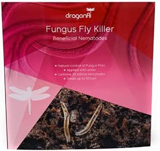 Dragonfli Sciarid/Fungus Fly Killer Nematodes 10 Square Metre Pack