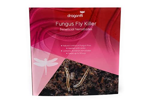 Dragonfli Sciarid/Fungus Fly Killer Nematodes 10 Square Metre Pack