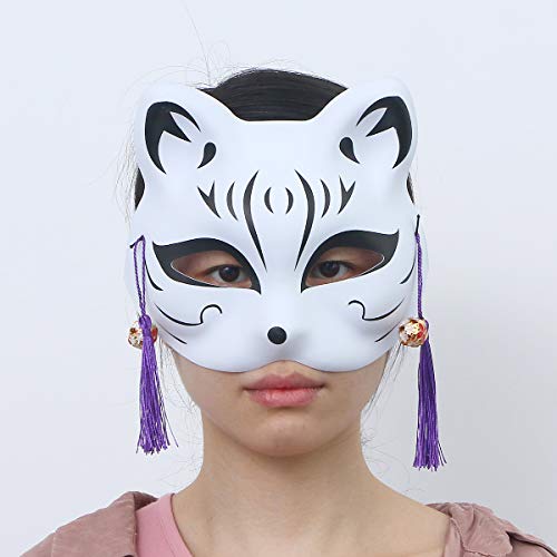 máscara de animação mascarar máscaras de raposa máscara de baile máscara de festa de gato máscara de