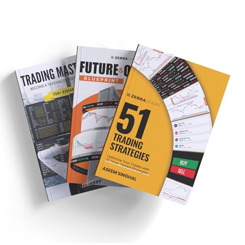 Image of Stock Trading Bundle | 3 Trading Books Set | Trading Mastermind, 51 Trading Strategies, Futures and Options Blueprint | by ZebraLearn