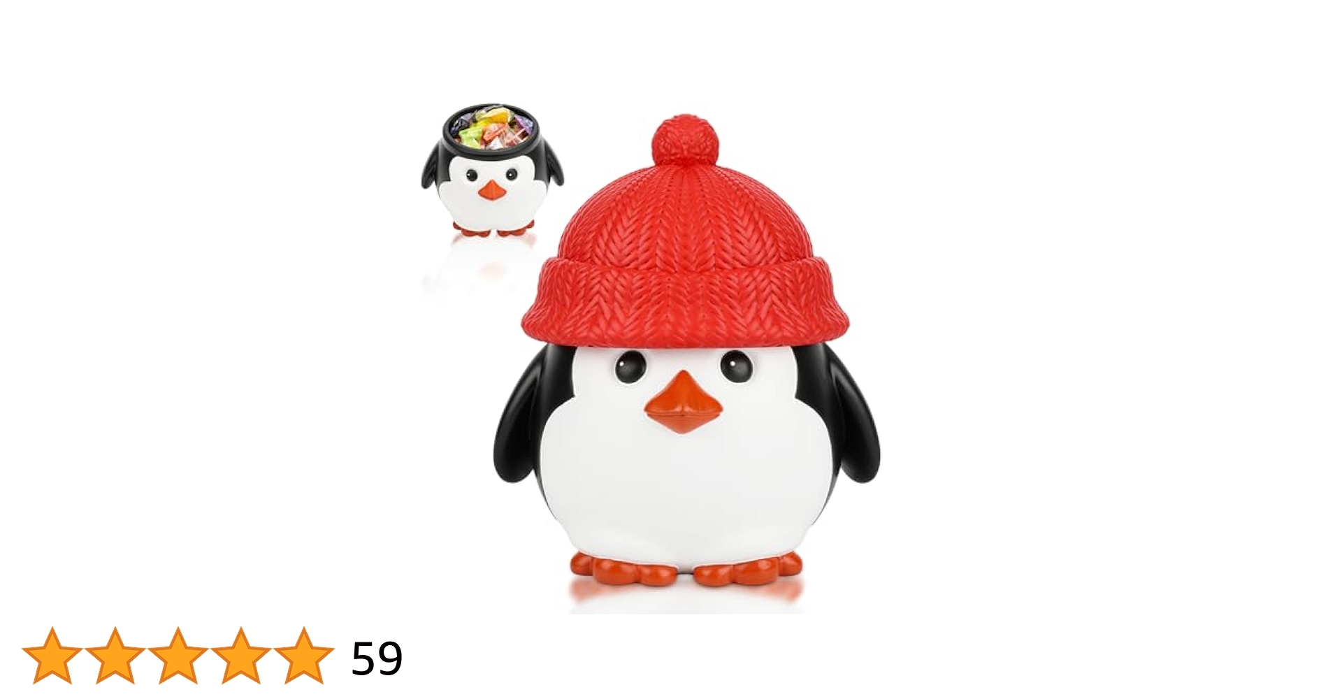 Amazon.com: YXDGSG Penguin Statue Cookie Jar, Resin Candy