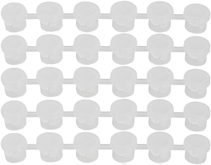Paint Pots with Lids Empty Paint Pot Pod Strips Mini Paint