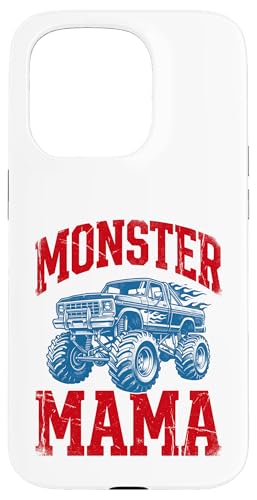 Monster Mama ���B���e�[�W �����X�^�[�g���b�N �}�} ��̓� �X�}�z�P�[�X iPhone 15 Pro �p