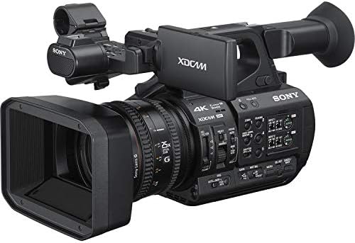 Sony PXW-Z190V 4K XDCAM Camcorder (PXW-Z190V) 4K Multi-Camera Production | External Monitor, ECM-VG1 Mic, LED Light, Tripod & More Professional Bundle