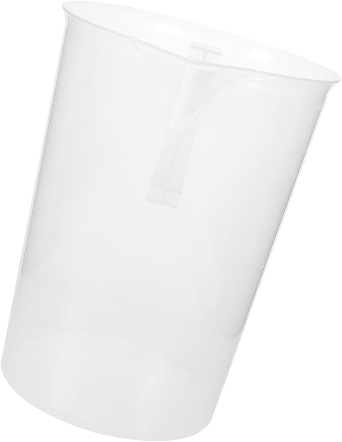 Graduated Measuring Cup with Handle Transparent Dual Scale High Temperature Resistant Plastic Kitchen Baking Tool Practical Liquid Measuring Jug
