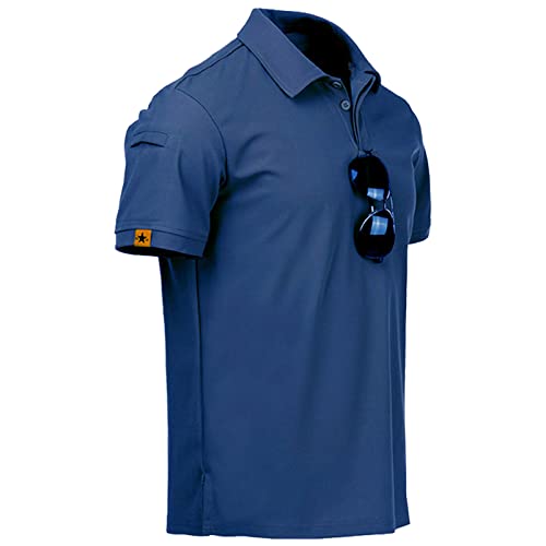 disi Mens Polo Shirts Quick-Dry Cool Short Sleeve Sports Casual Tennis Golf Shirt for Men2