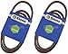 2 Pack Stens 265-163 OEM Replacement Belt Exmark 109-3388