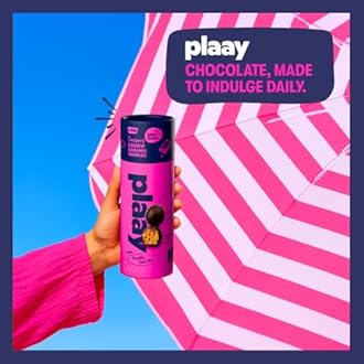 Plaay Cashew Caramel Chocolate Truffles – keto dark chocolate snack, vegan indulgence with craveable cashews, bold flavor, and clean ingredients – 60g (Pack of 2)