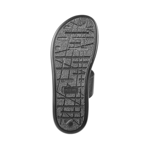 Image of Metro Men's Faux Leather Stylish Casual Sandals