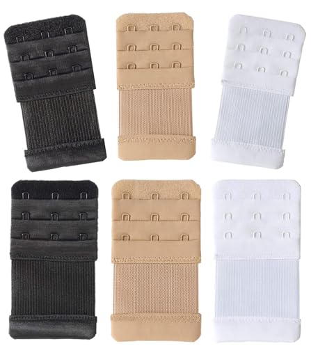 Image of SAMGU Women's Bra Extenders 2 Hook /3 Hook /4 Hook /5 Hook /6 Hook Soft Stretchy