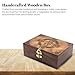 Rosewood Handmade Wooden Urn Celtic Cross Engraving Handcarved Jewellery Box for Women-Men Jewel | Home Decor Accents | Decorative Boxes | Storage & Organiser (7