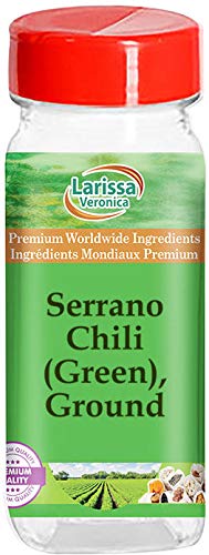 Serrano Chili (Green), Ground (1 oz, ZIN: 526620) - 3 Pack