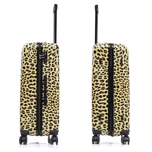 Image of InUSA Cheetah Print 28-Inch Large Hardside Spinner Luggage Lightweight