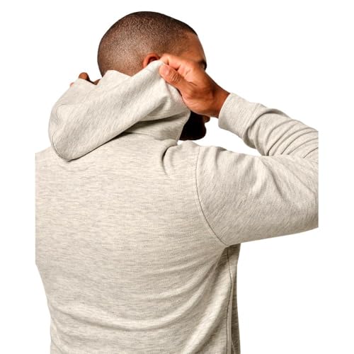 johnnie-O Men's Maxton 1/4 Zip Hoodie, Light Gray2