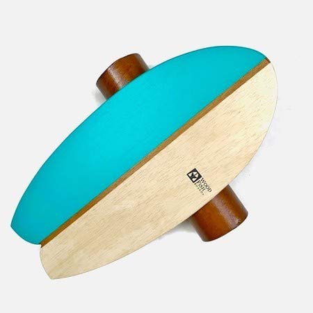 Balance Board Mini Simmons Verde Água/Madeira