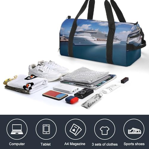 Gym Bag,Cruise Ships Gym Duffle Bag,sports Gym Bag,small Fitness Workout Sports Duffle Bag,gym Bag for Women And Men, style4