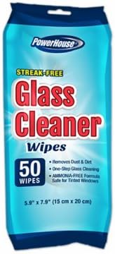 Streak-Free Glass Cleaner Wipes, 42-Ct.