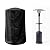 Patio Standing Heater Cover Outdoor / Indoor Waterproof Heater Covers with Zipper, 24" x 38" Heavy Duty Dustproof Propane Heater Cover with Storage Bag All Weather Protection (Black)