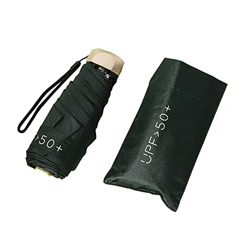 Image of House of Quirk Mini Pocket Compact Sun&Rain Umbrella Lightweight Portable Small Folding Umbrella Travel