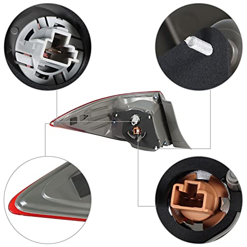 Genrics Tail Light Replacement For 2017 Corolla 8156002B00 Right Brake Warning Light Passenger Side Turn Light Rear Brake Lamp #TOP3