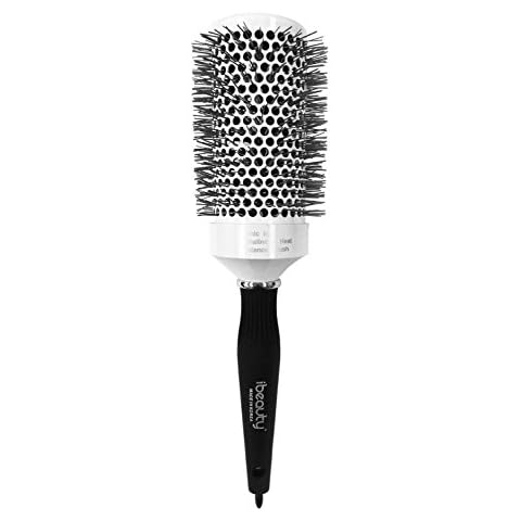 iBeauty 53mm Ceramic Ionic Tourmaline Styling Curling Hair Brush for Women Blow Drying #1902 Assembled in USA Cover