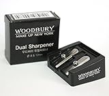 [Woodbury] Dual Sharpener for All Eye & Lip Pencils Made in Germany/Make Up Tool