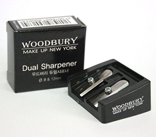 [Woodbury] Dual Sharpener for All Eye & Lip Pencils Made in Germany/Make Up Tool